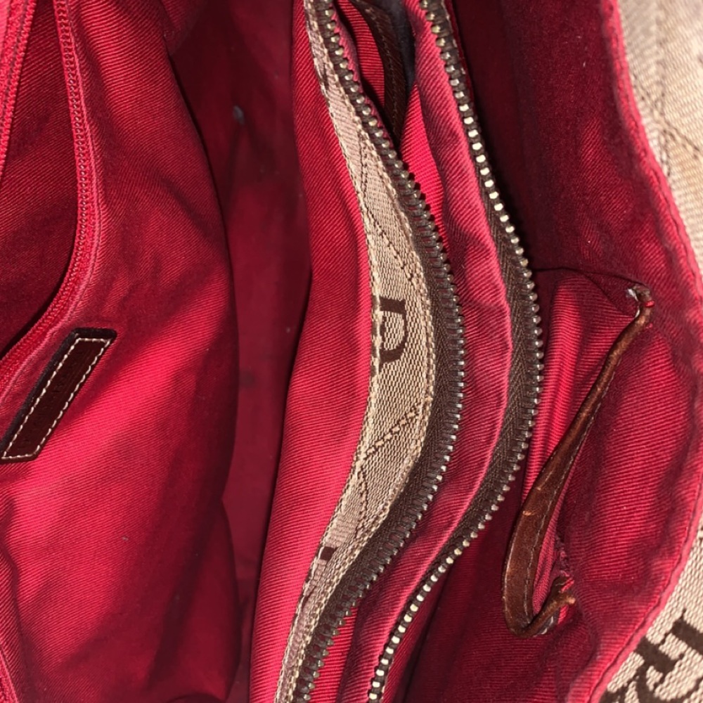 Used brown Dooney and Burke bag